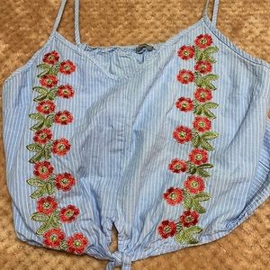 Cute floral Tank top